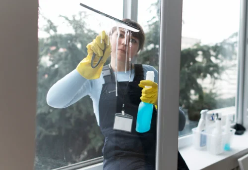 Nettoyage de vitres intérieures et extérieures à Pont-de-Barret